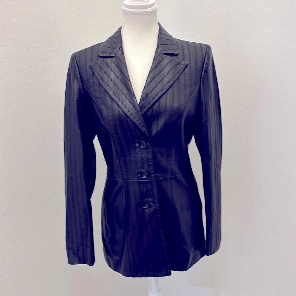 Escada Leather Jacket - image 1